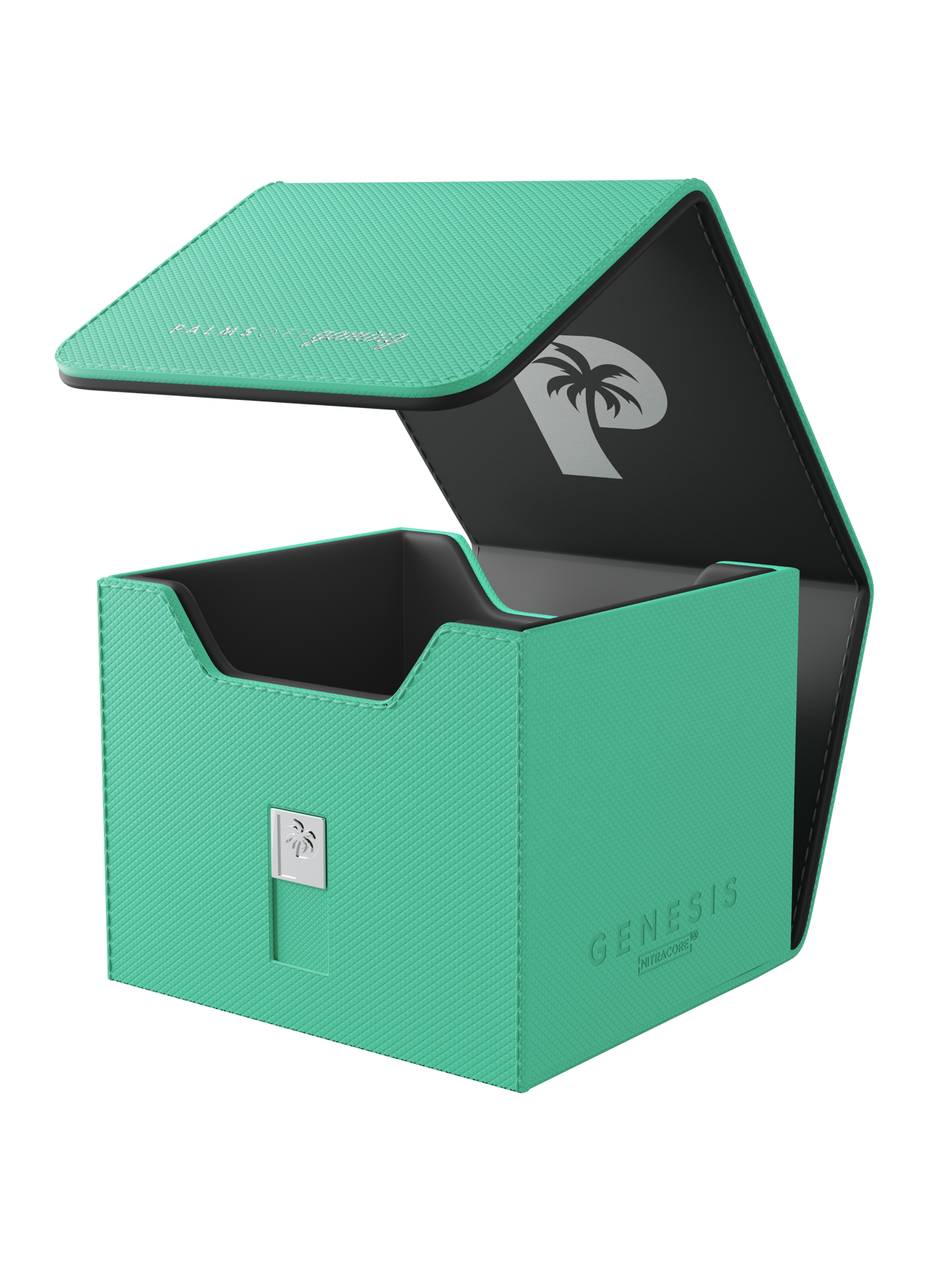 Palms Off - Genesis Deck Box - Turquoise