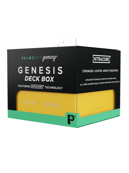 Palms Off - Genesis Deck Box - Yellow