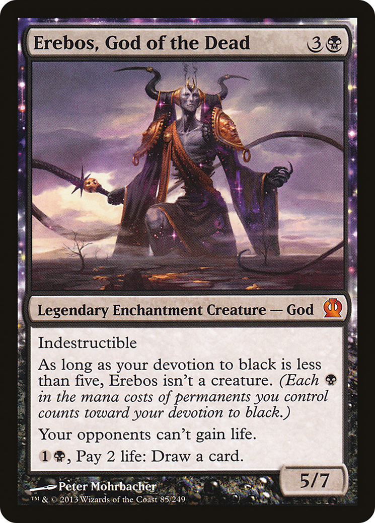 Erebos, God of the Dead Single MTG Card – Moon MTG