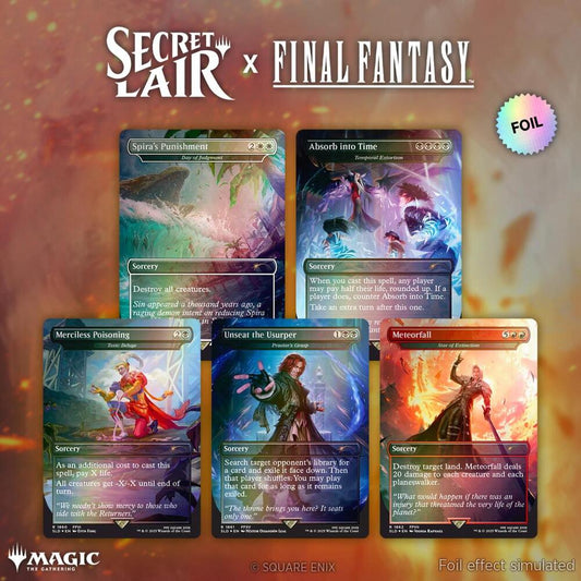 Secret Lair x FINAL FANTASY: Game Over - Rainbow Foil Edition (EN)