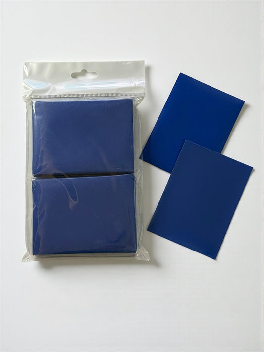 Dark Blue Matte Sleeves