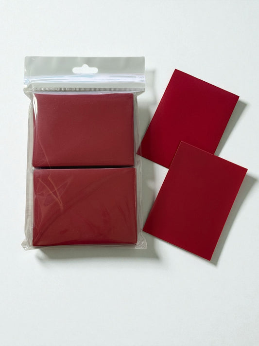 Red Matte Sleeves