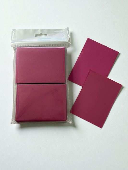 Pink Matte Sleeves