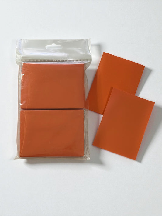Orange Matte Sleeves