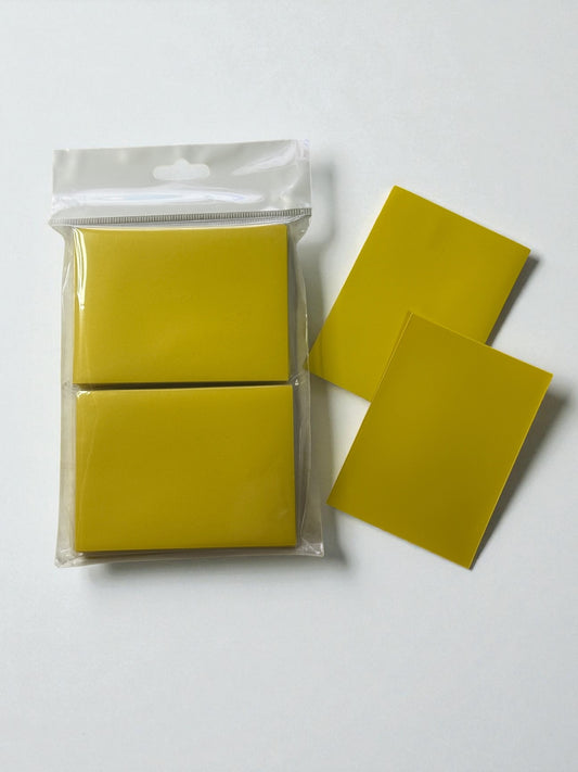 Yellow Matte Sleeves