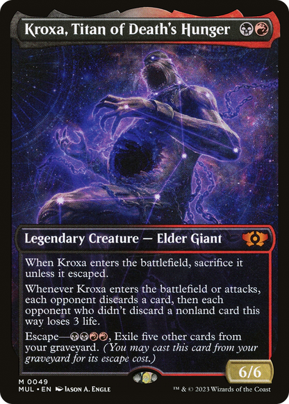 Kroxa, Titan of Death's Hunger