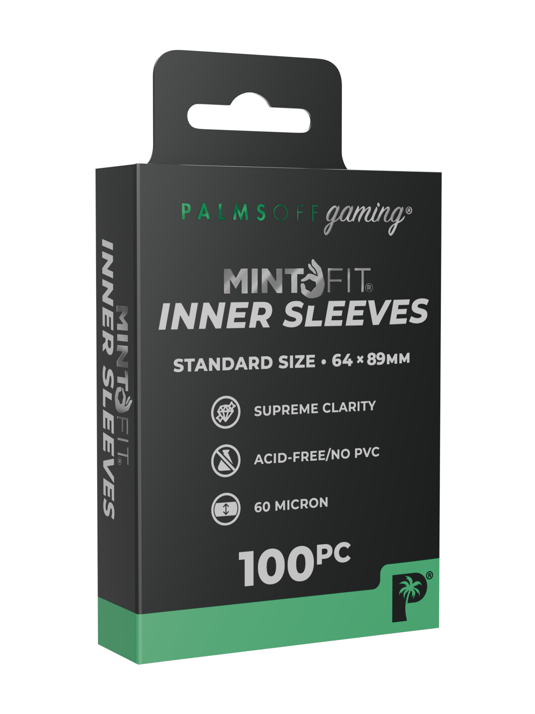 Palms Off - MintFit Inner Sleeves - Standard Size - 100pc