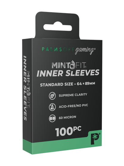 Palms Off - MintFit Inner Sleeves - Standard Size - 100pc
