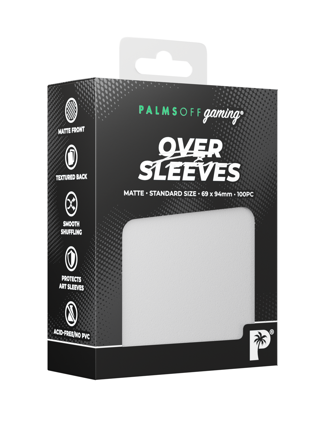 Palms Off - Premium Over Sleeves - Standard Size - Matte