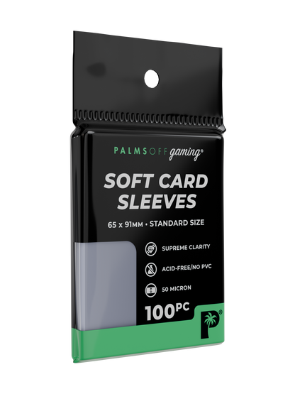 Palms Off - Soft Card Sleeves - Standard Size - 100pc