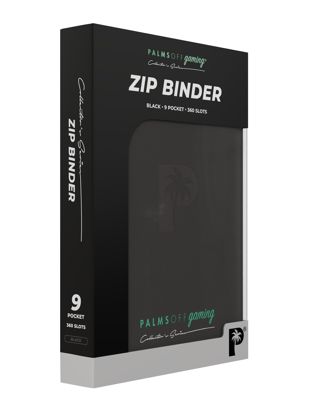 Palms Off - Collector's Series 9 Pocket Zip Binder - Black
