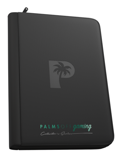 Palms Off - Collector's Series 9 Pocket Zip Binder - Black