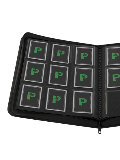 Palms Off - Collector's Series 9 Pocket Zip Binder - Black