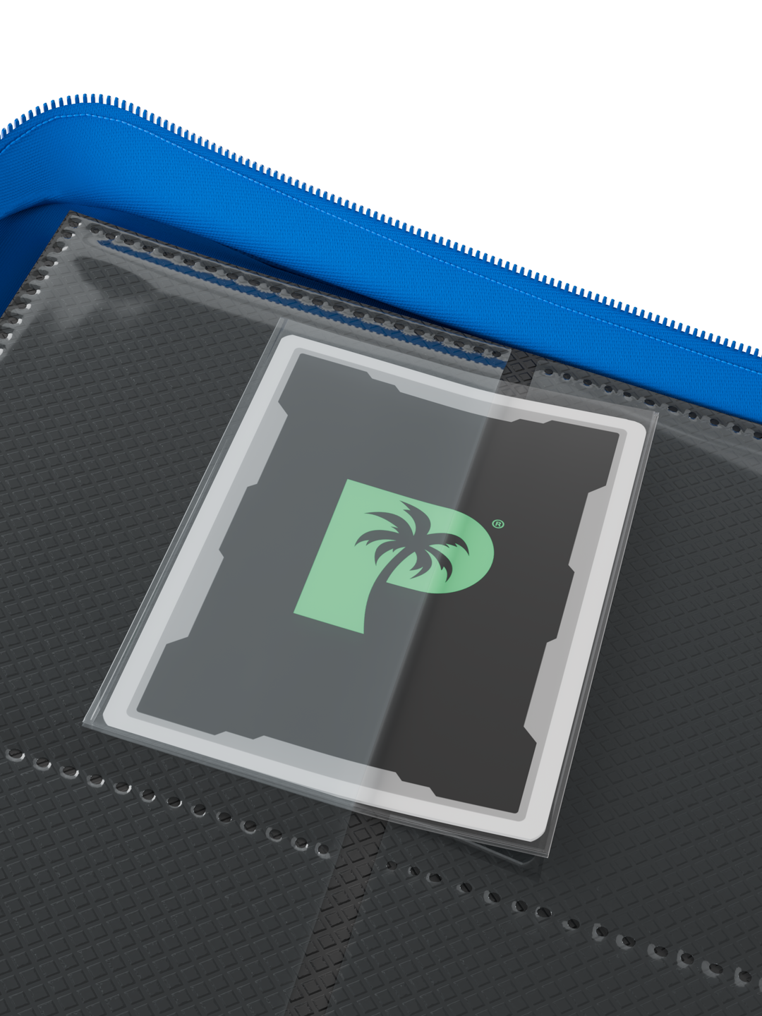 Palms Off - Collector's Series 9 Pocket Zip Binder - Blue