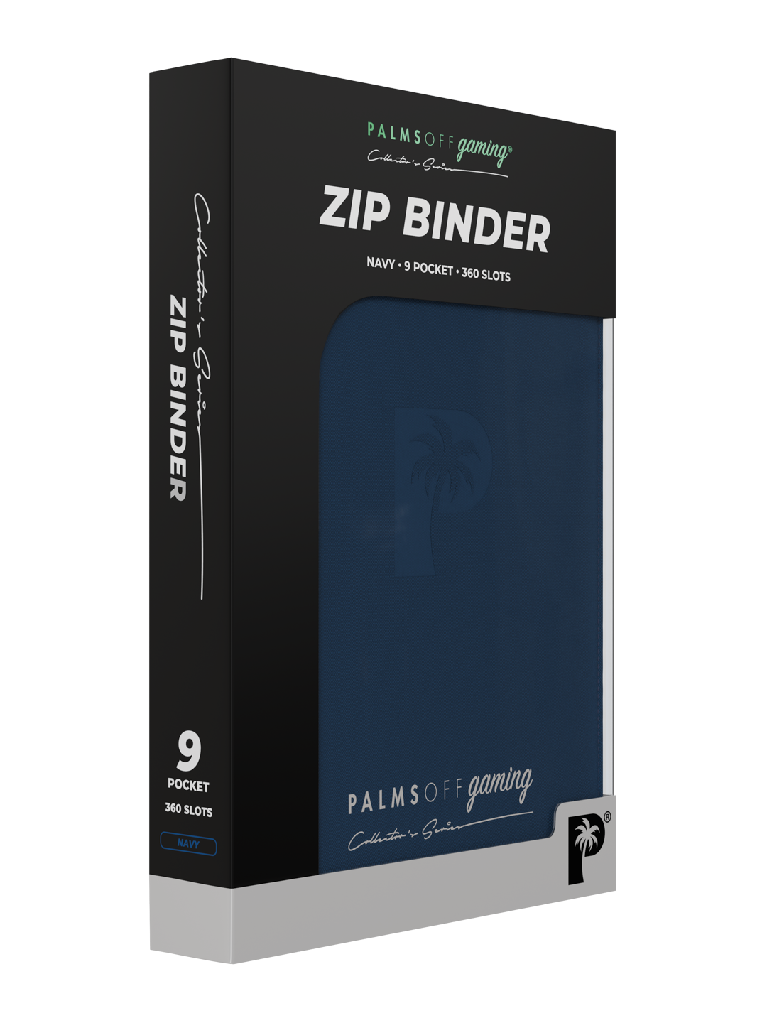 Palms Off - Collector's Series 9 Pocket Zip Binder - Navy