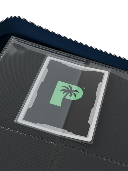 Palms Off - Collector's Series 9 Pocket Zip Binder - Navy