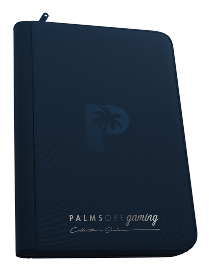 Palms Off - Collector's Series 9 Pocket Zip Binder - Navy