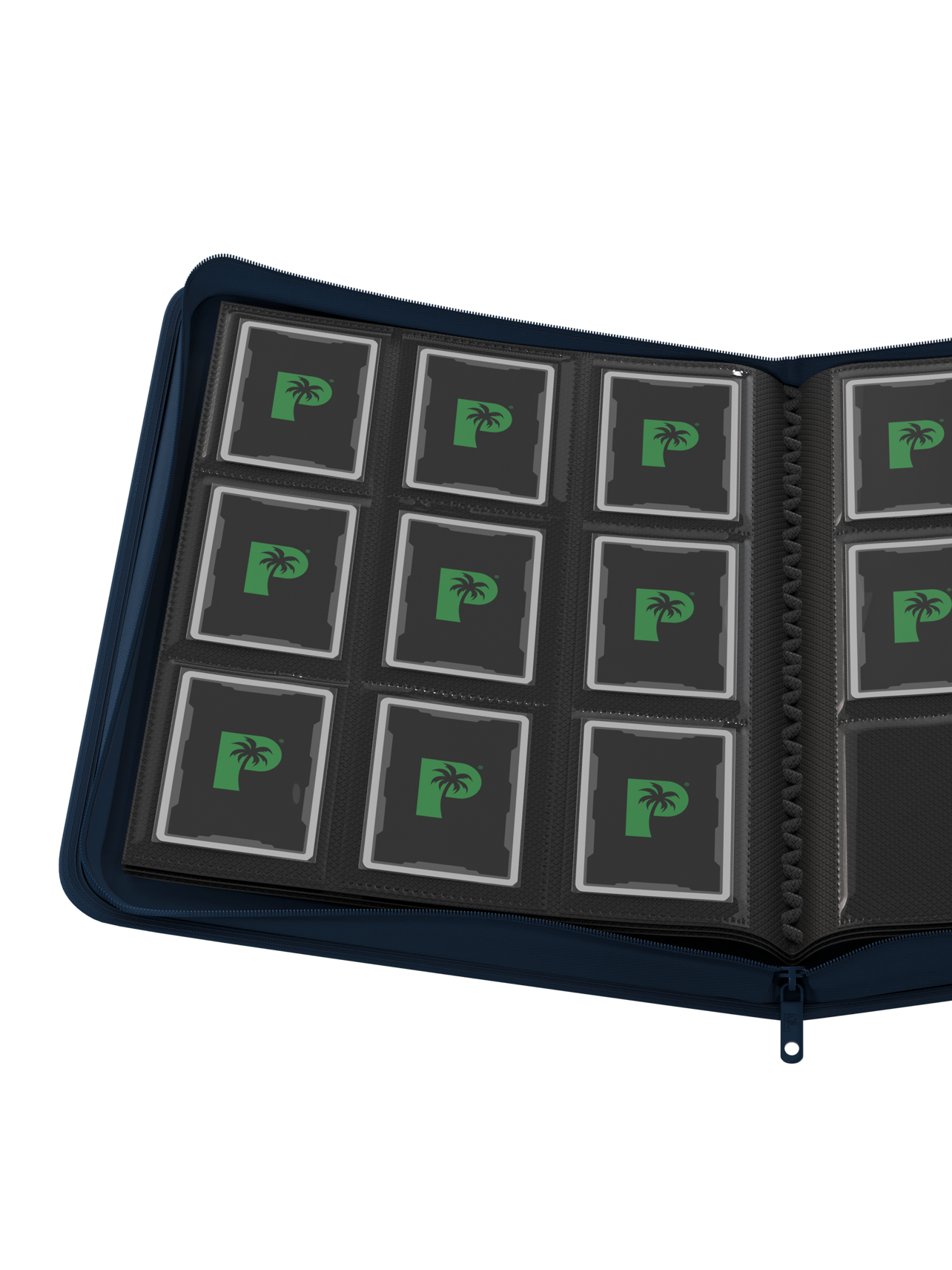 Palms Off - Collector's Series 9 Pocket Zip Binder - Navy