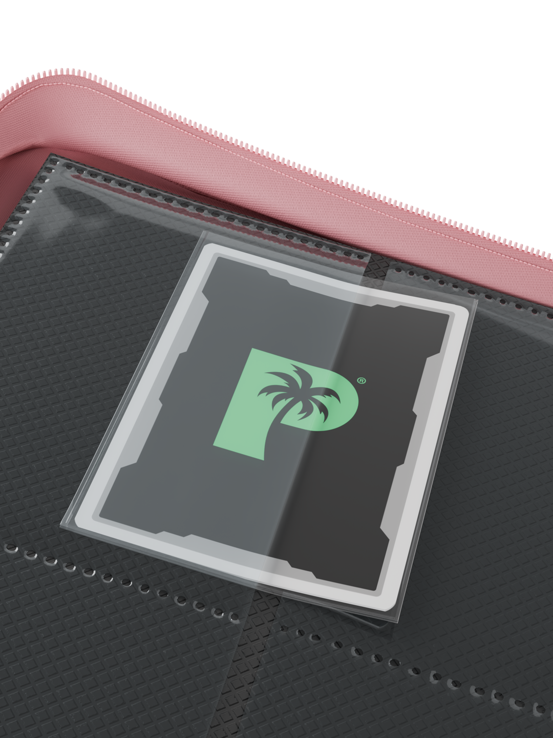 Palms Off - Collector's Series 9 Pocket Zip Binder - Pink