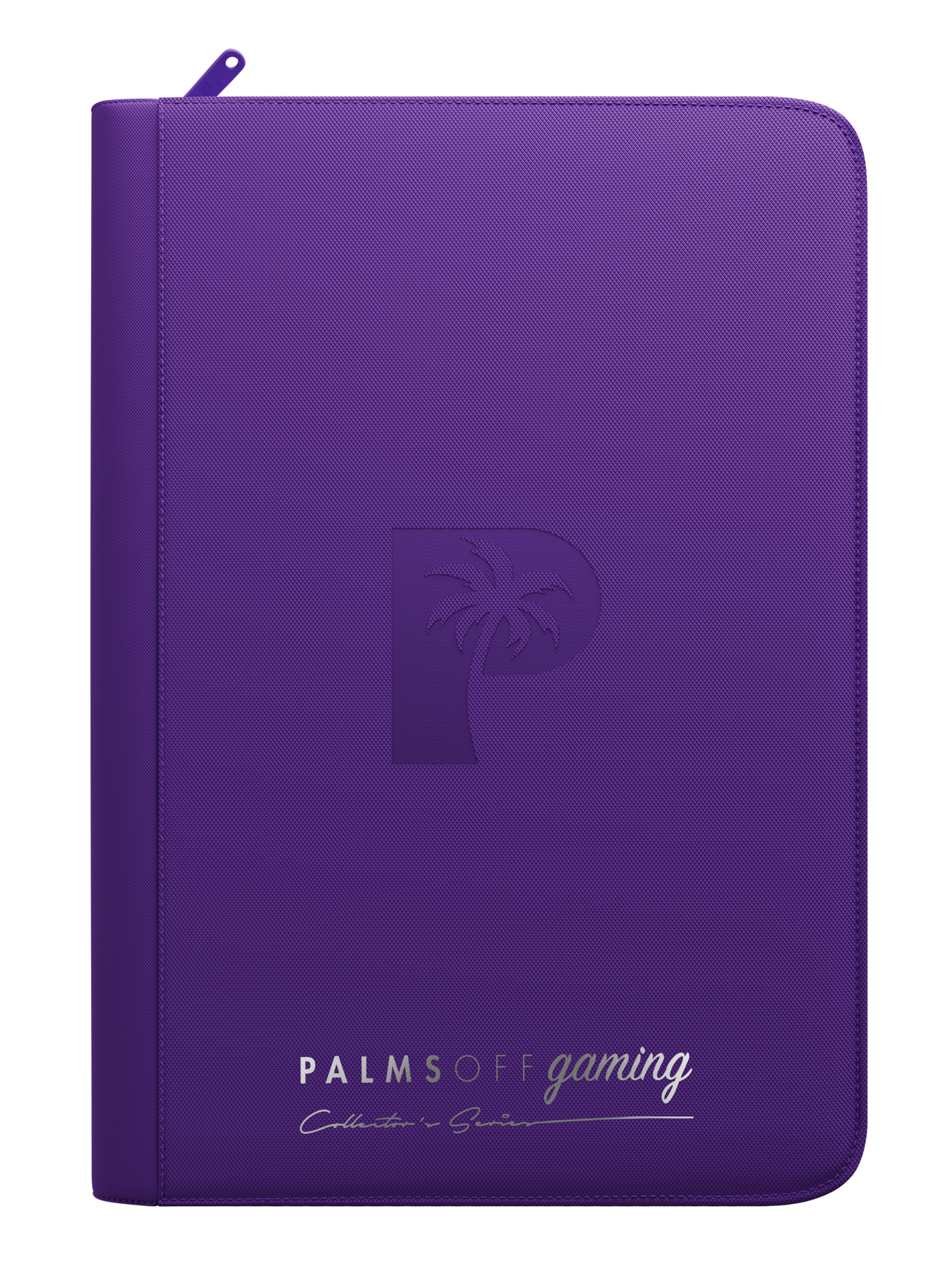 Palms Off - Collector's Series 9 Pocket Zip Binder - Purple