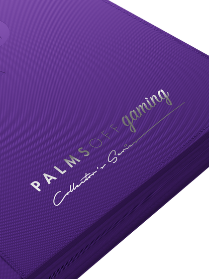 Palms Off - Collector's Series 9 Pocket Zip Binder - Purple
