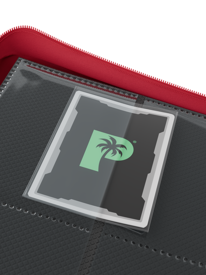 Palms Off - Collector's Series 9 Pocket Zip Binder - Red