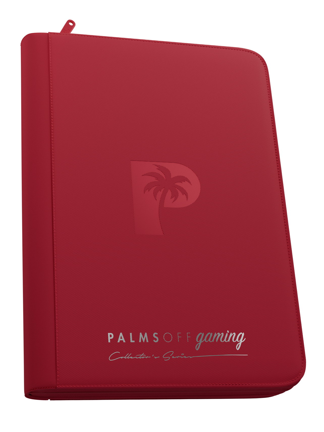 Palms Off - Collector's Series 9 Pocket Zip Binder - Red