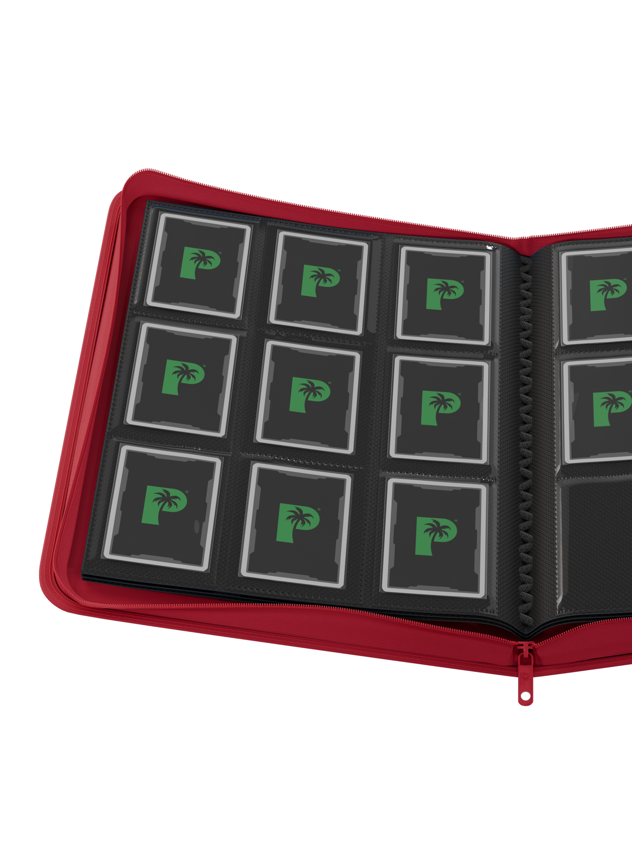 Palms Off - Collector's Series 9 Pocket Zip Binder - Red