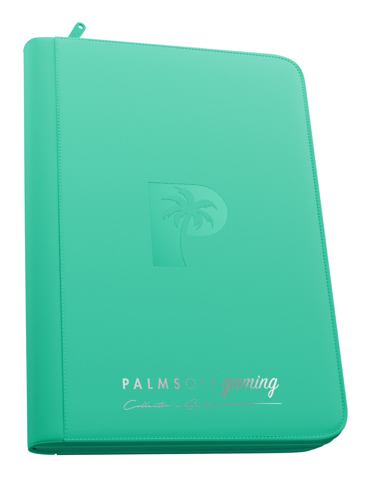 Palms Off - Collector's Series 9 Pocket Zip Binder - Turqoise