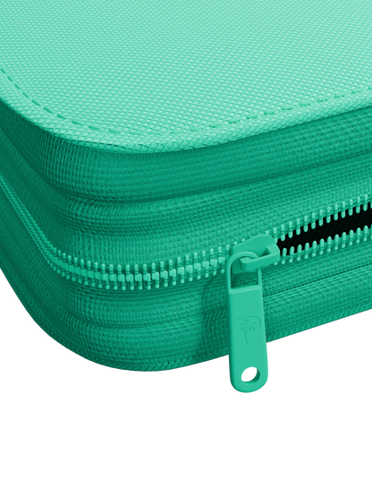 Palms Off - Collector's Series 9 Pocket Zip Binder - Turqoise