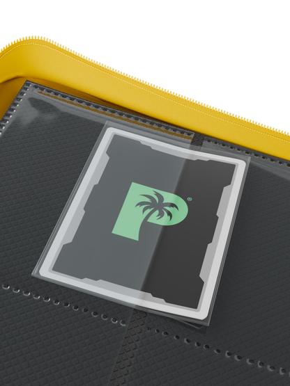 Palms Off - Collector's Series 9 Pocket Zip Binder - Yellow