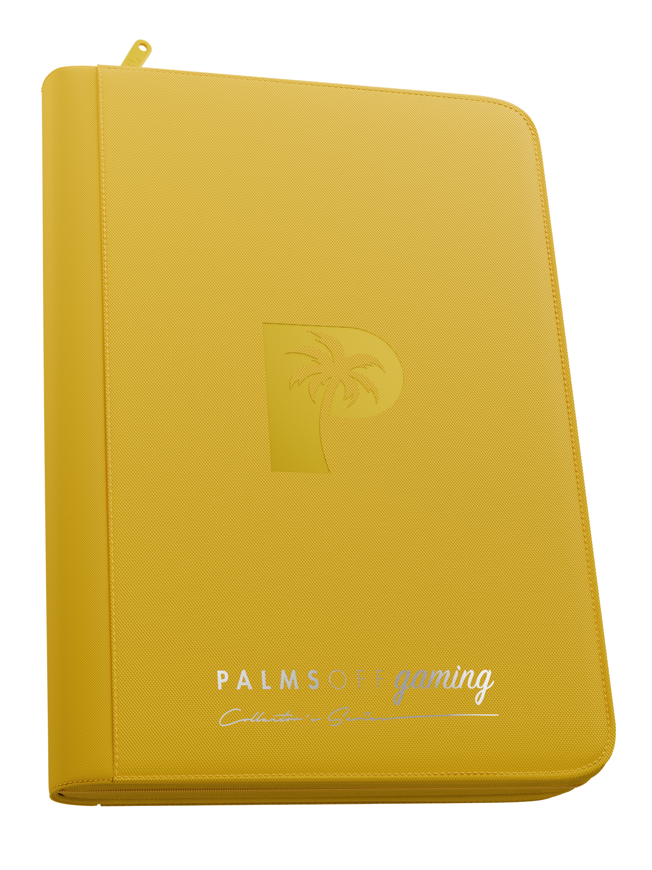 Palms Off - Collector's Series 9 Pocket Zip Binder - Yellow