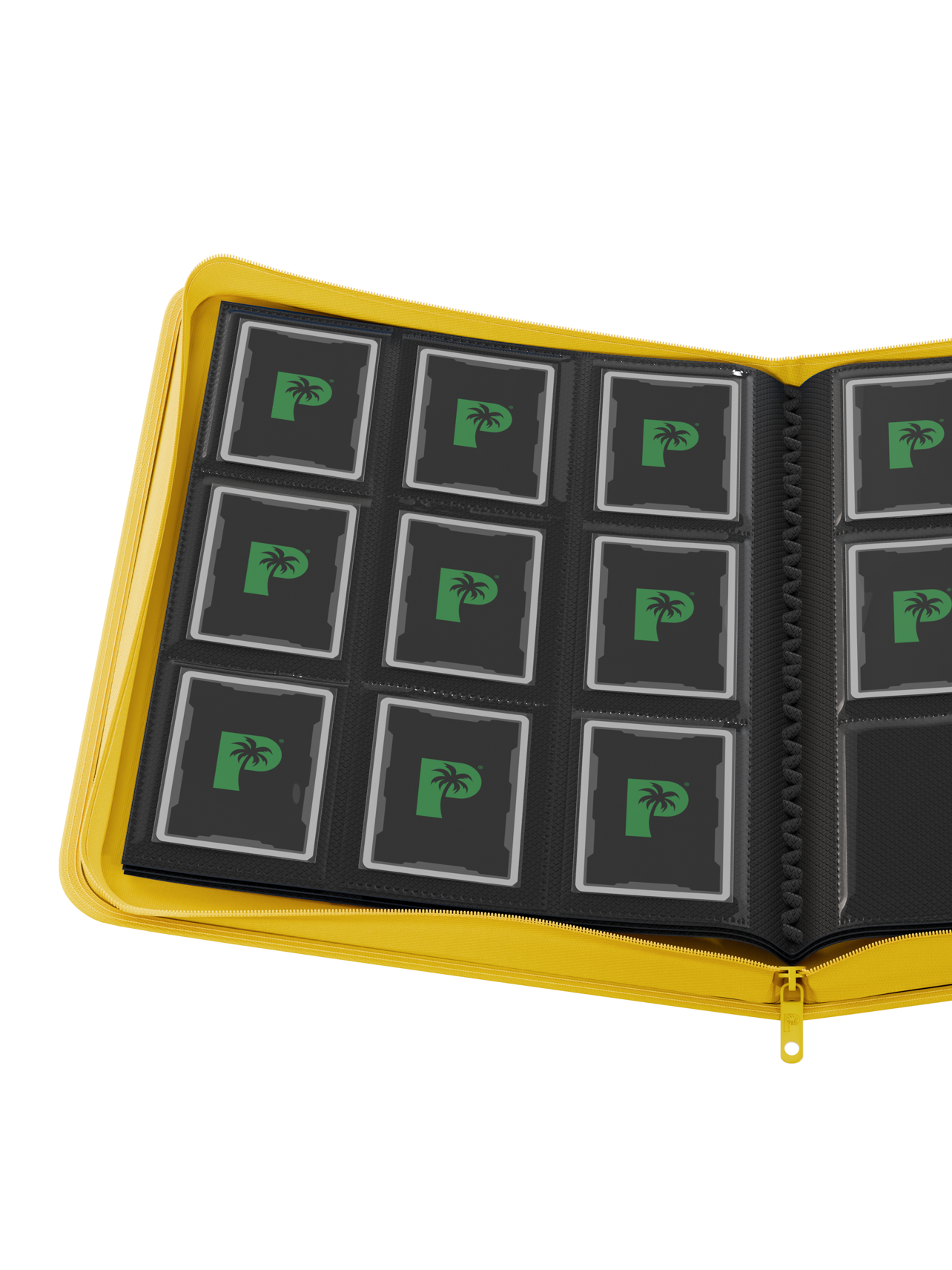 Palms Off - Collector's Series 9 Pocket Zip Binder - Yellow
