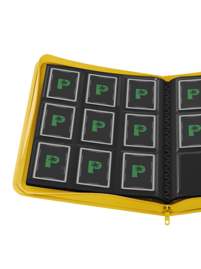 Palms Off - Collector's Series 9 Pocket Zip Binder - Yellow