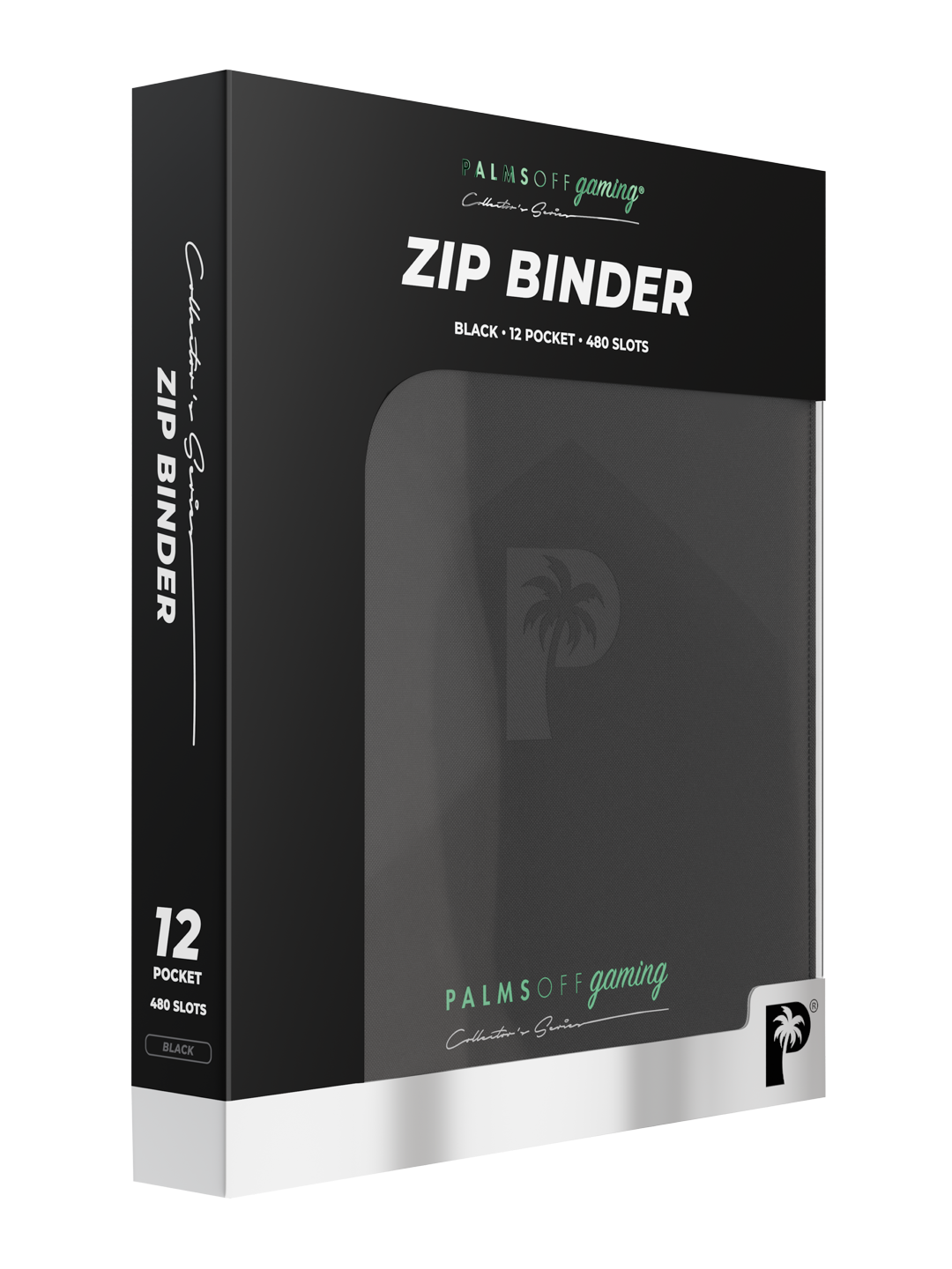 Palms Off - Collector's Series 12 Pocket Zip Binder - Black