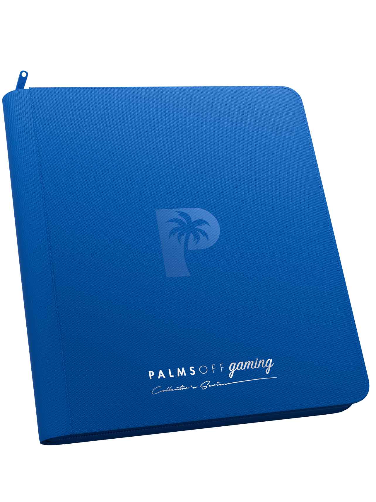 Palms Off - Collector's Series 12 Pocket Zip Binder - Blue