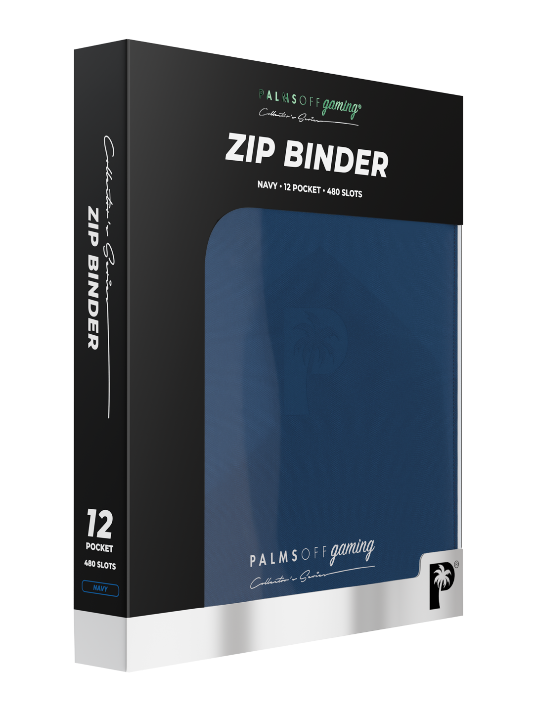 Palms Off - Collector's Series 12 Pocket Zip Binder - Navy