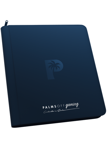 Palms Off - Collector's Series 12 Pocket Zip Binder - Navy