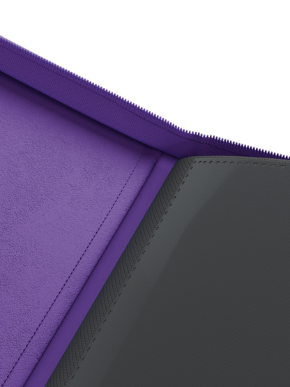 Palms Off - Collector's Series 12 Pocket Zip Binder - Purple