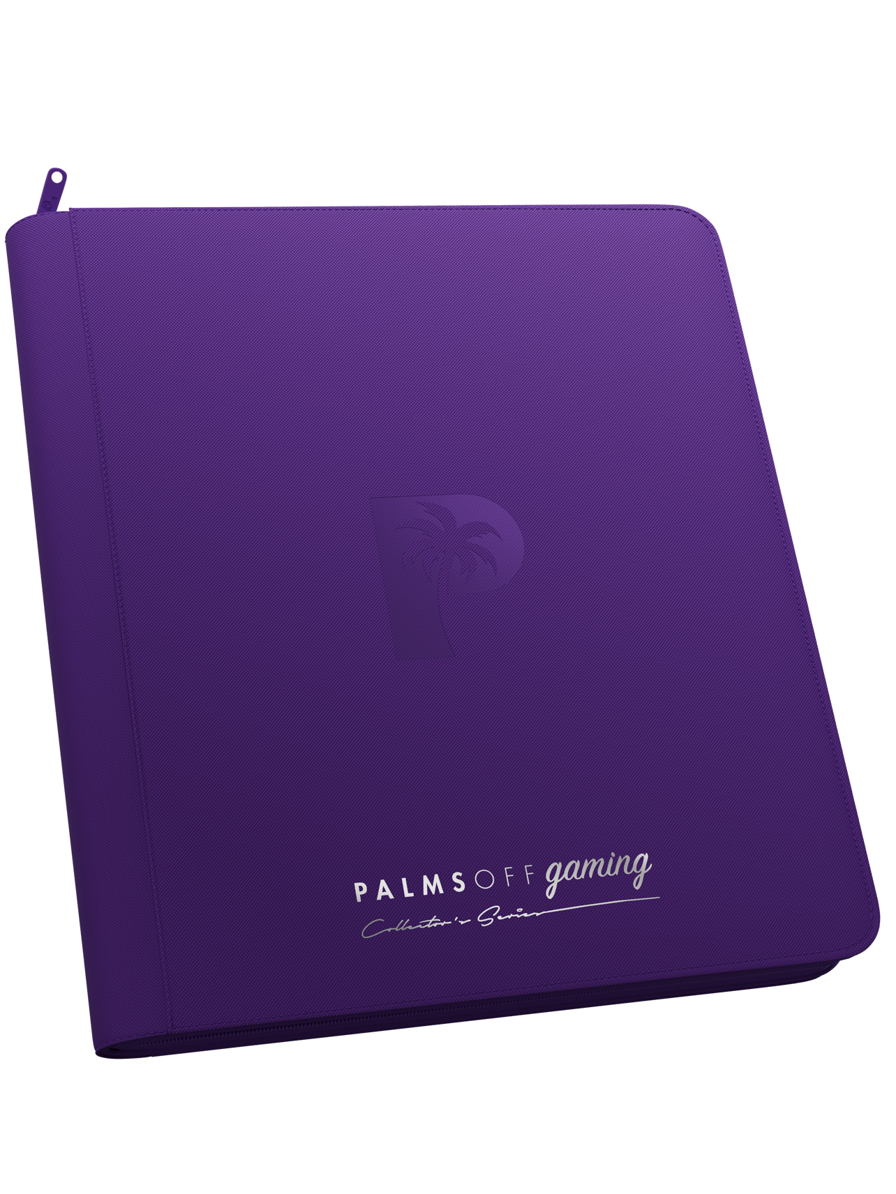 Palms Off - Collector's Series 12 Pocket Zip Binder - Purple