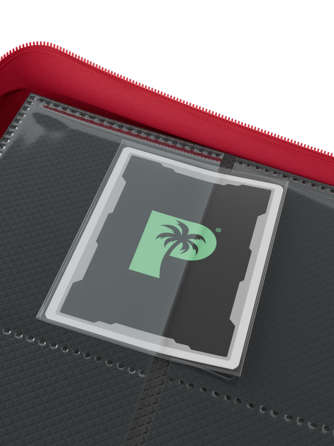 Palms Off - Collector's Series 12 Pocket Zip Binder - Red