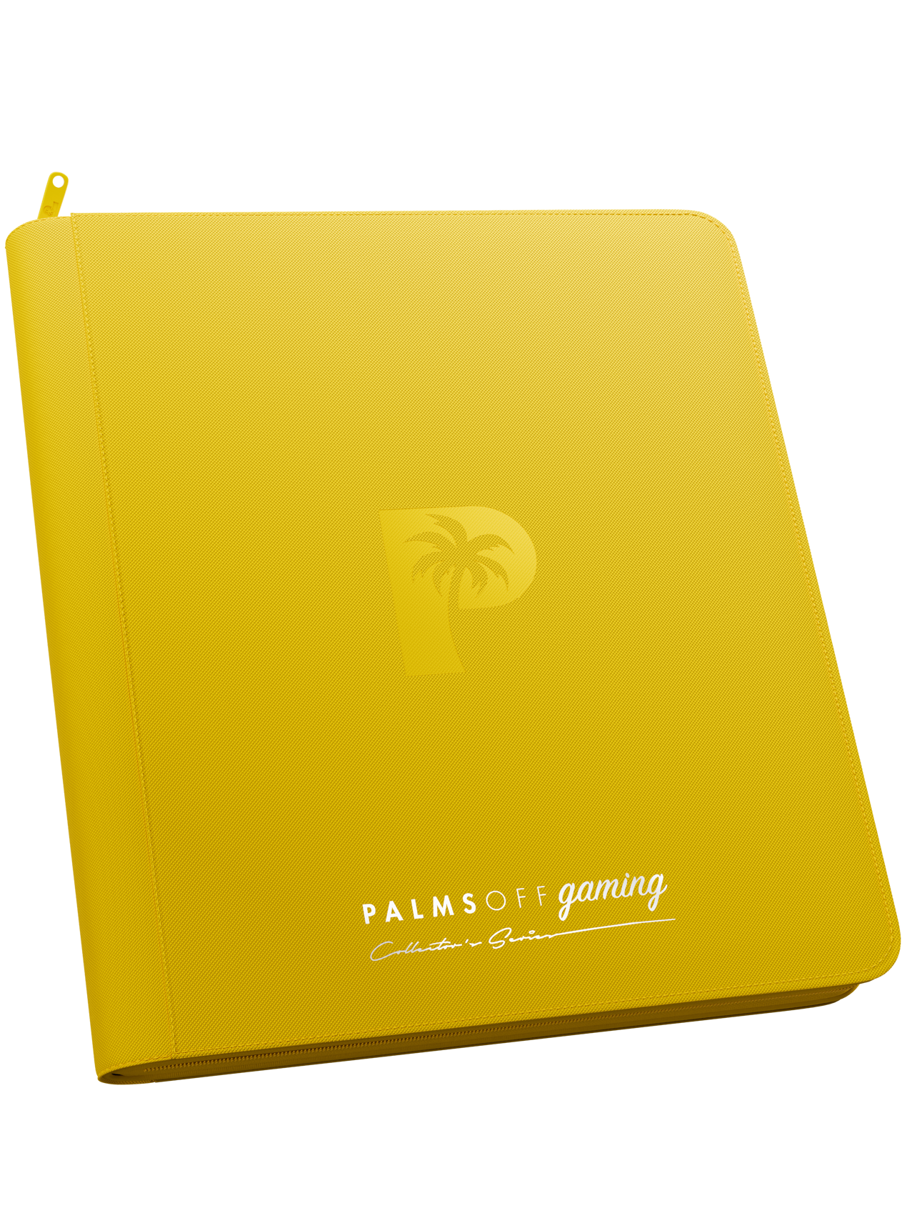 Palms Off - Collector's Series 12 Pocket Zip Binder - Yellow