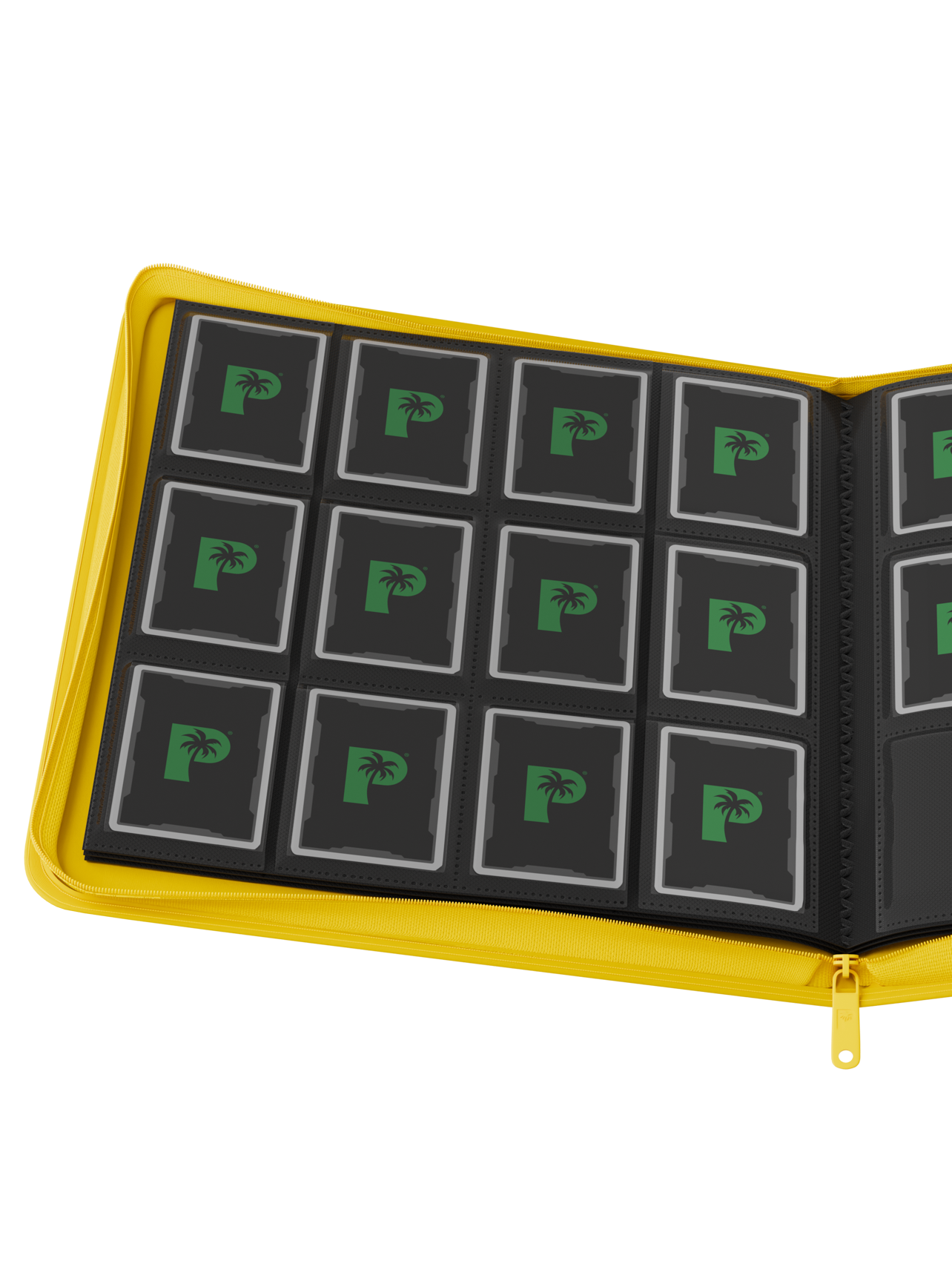 Palms Off - Collector's Series 12 Pocket Zip Binder - Yellow