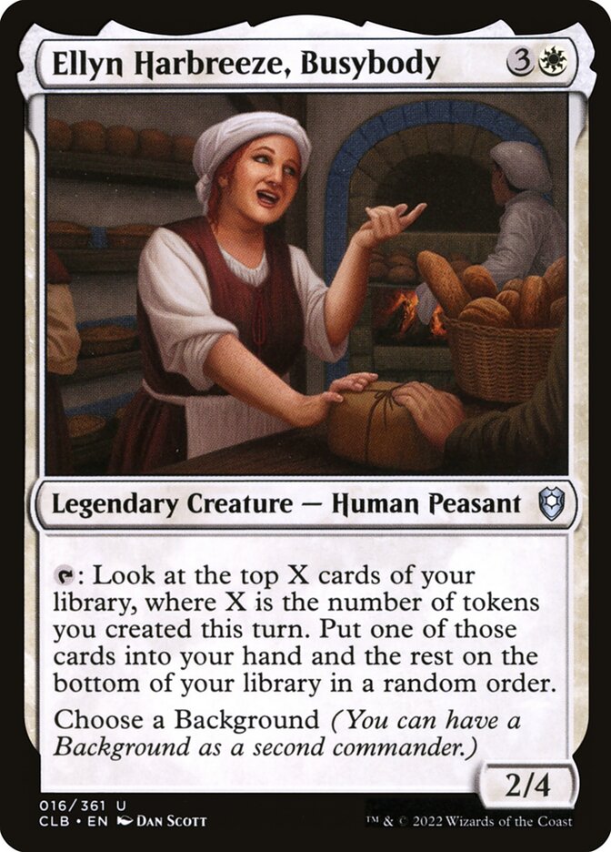 Ellyn Harbreeze, Busybody clb 16