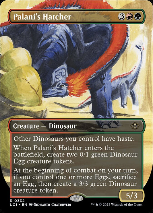 Palani's Hatcher lci 332