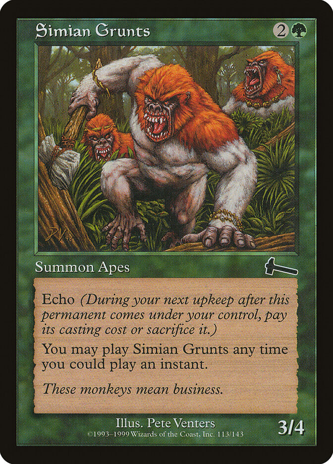 Simian Grunts ulg 113