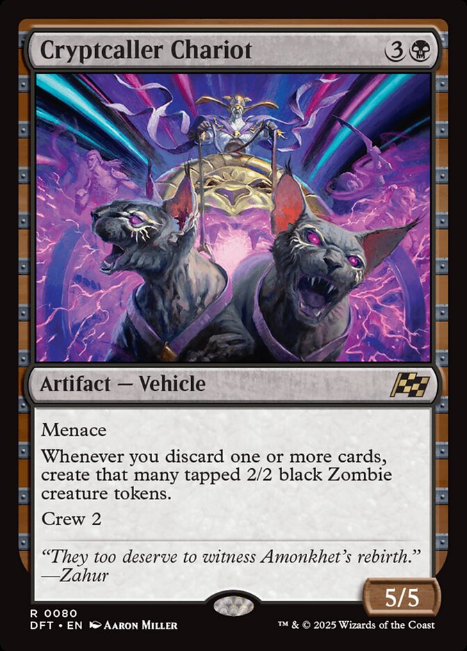 Cryptcaller Chariot dft 80