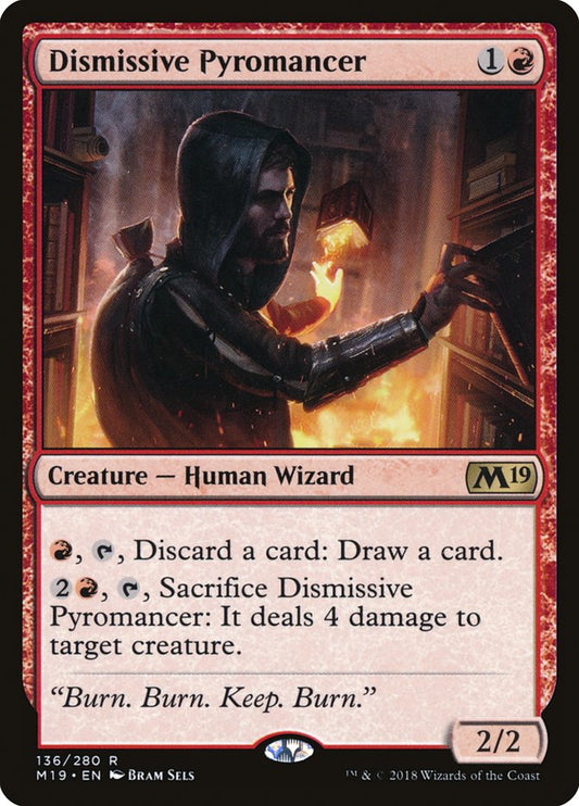 Dismissive Pyromancer m19 136