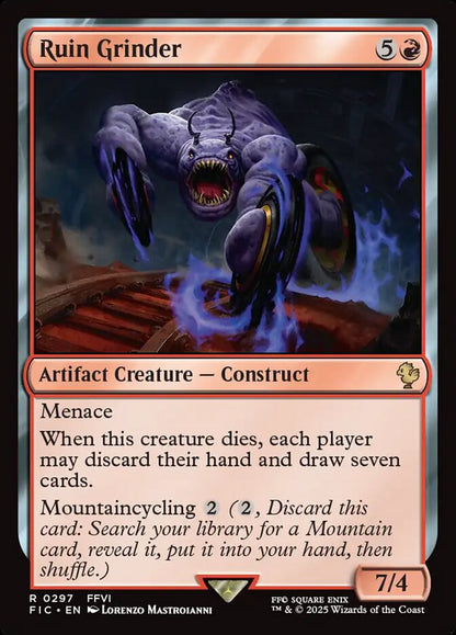 Ruin Grinder fic 297