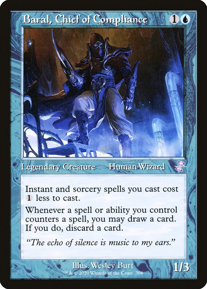 Baral, Chief of Compliance tsr 306